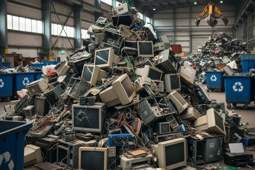 E-Waste&Electronics scrap النفايات الإلكترونية وخردة الإلكترونيات
