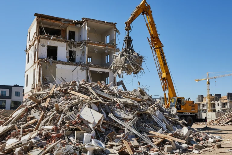Home Demolition Scrap خردة هدم المنازل