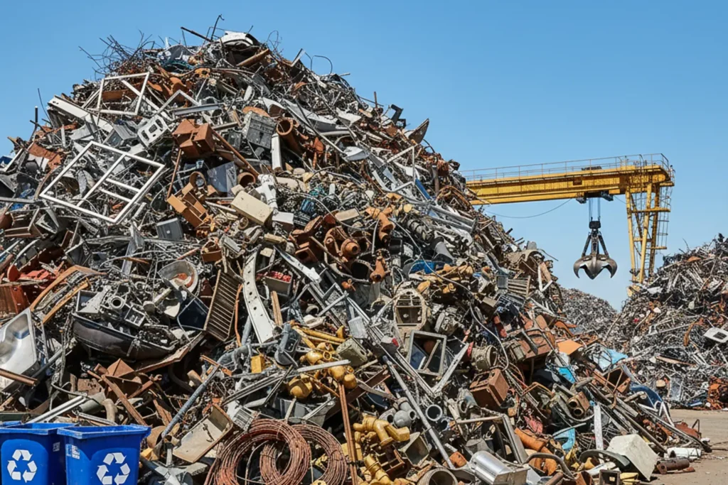 Mixed Metal Scrap خردة المعادن المختلطة